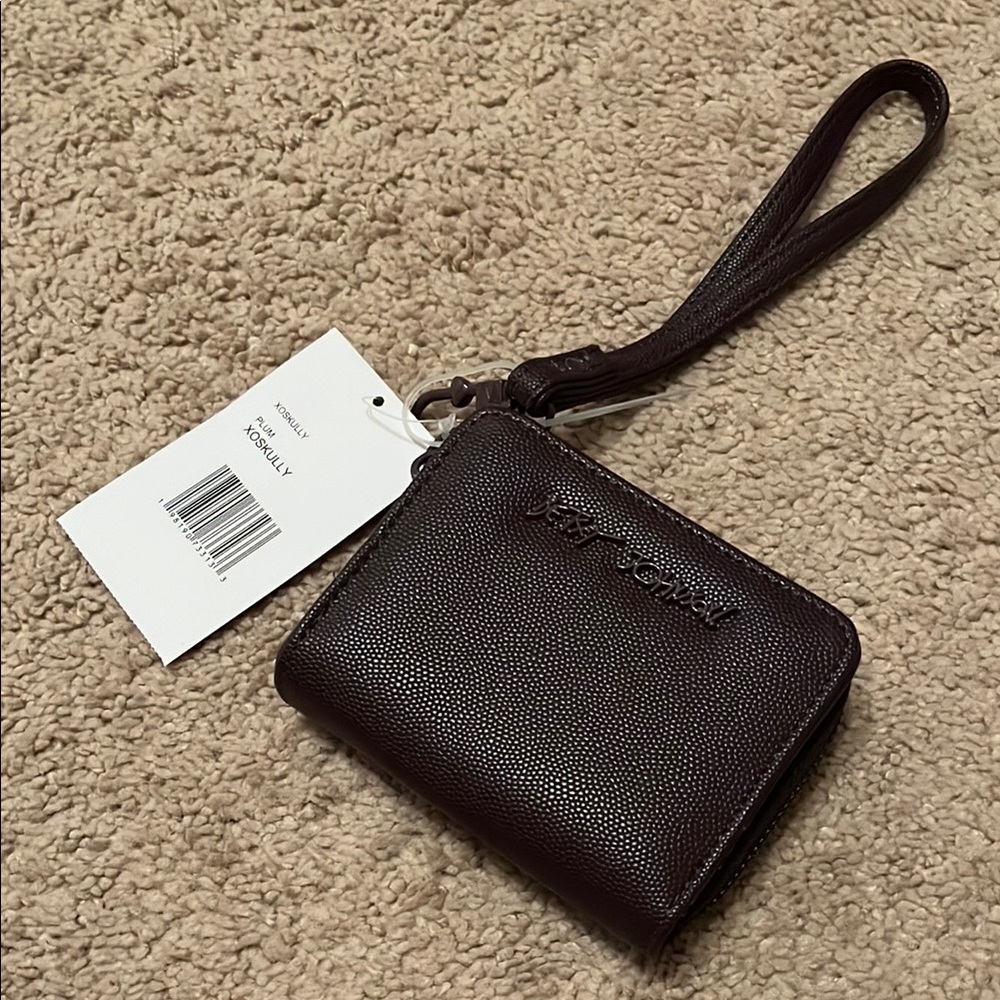 Betsey Johnson Deep Purple Wristlet Wallet